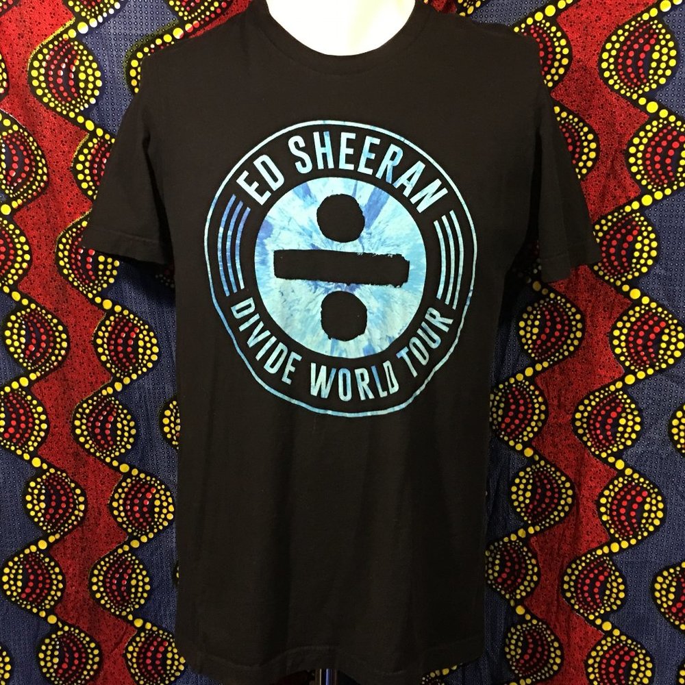 Ed Sheeran - Divide Tour - T-shirt - Black - L